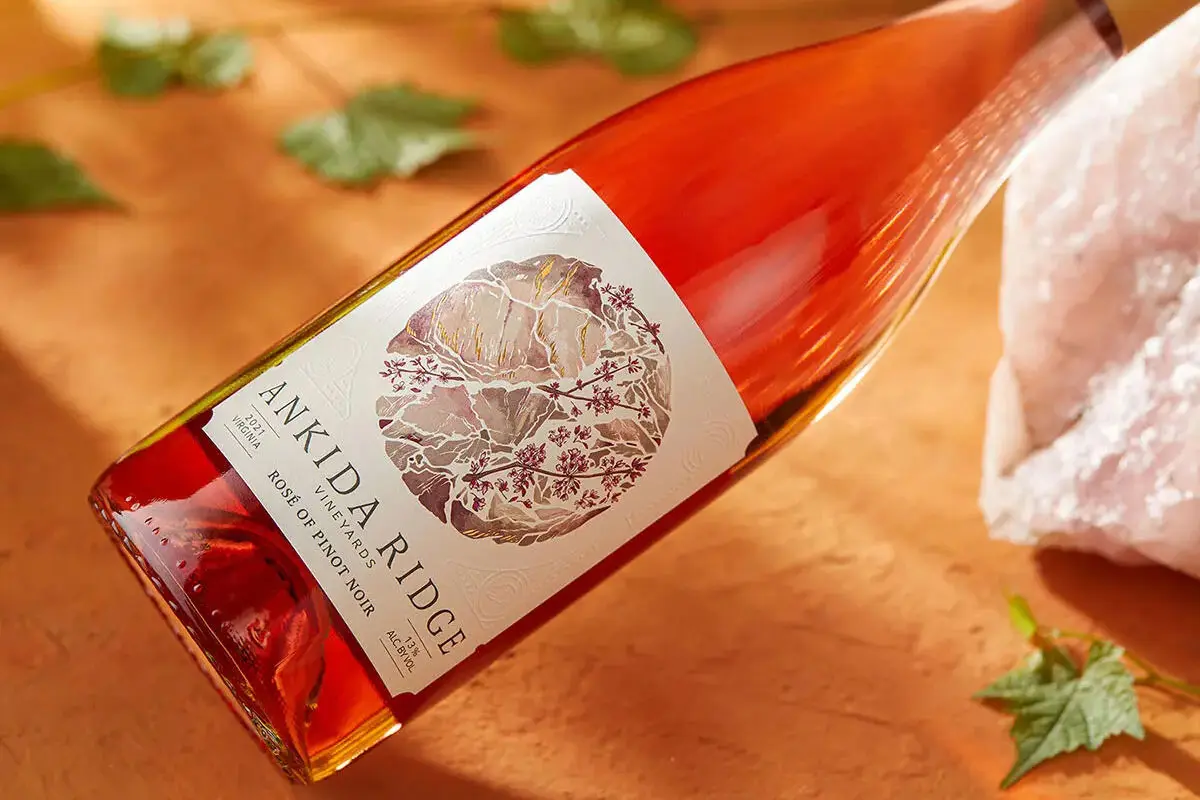 复古画包装设计 ANKIDA RIDGE葡萄酒包装设计