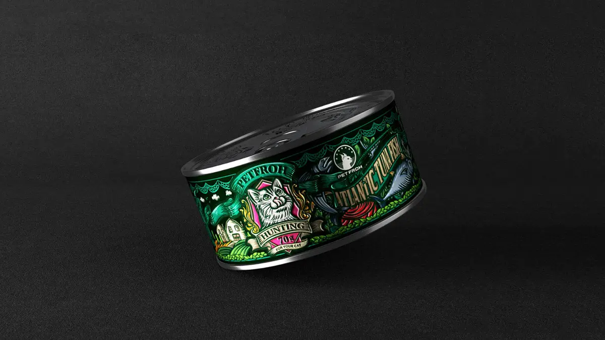 进口宠物食品包装设计