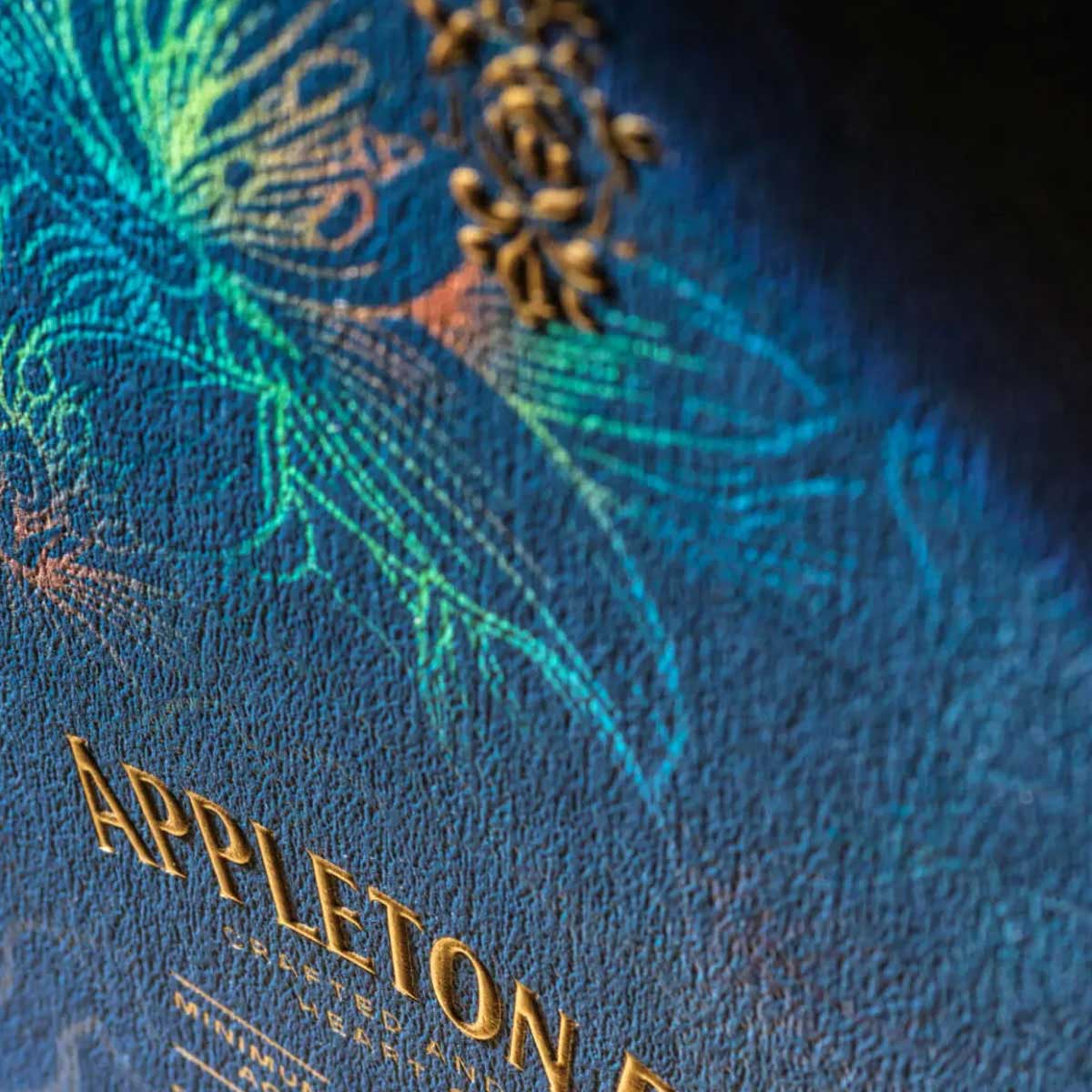 Appleton Estate朗姆酒、17年传奇包装设计、高端酒类包装