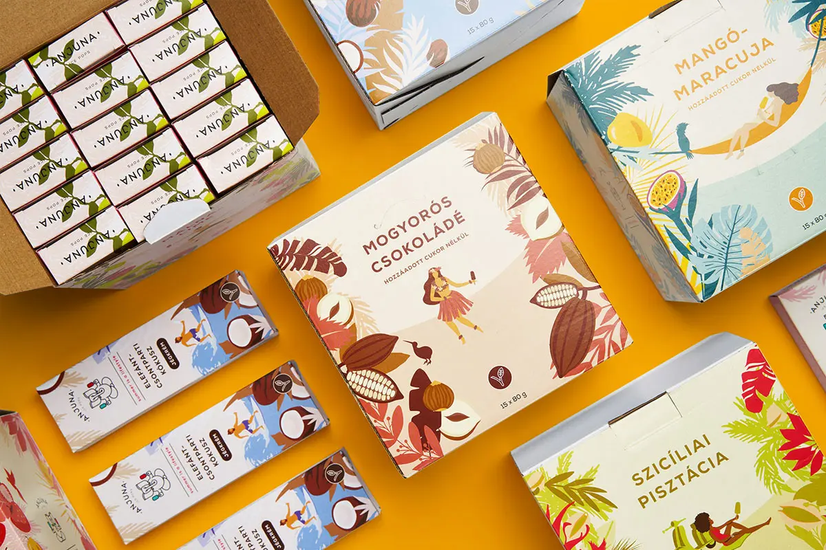 热带视觉包装设计