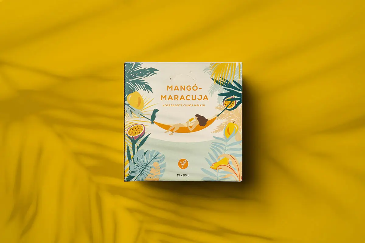 热带色谱包装设计