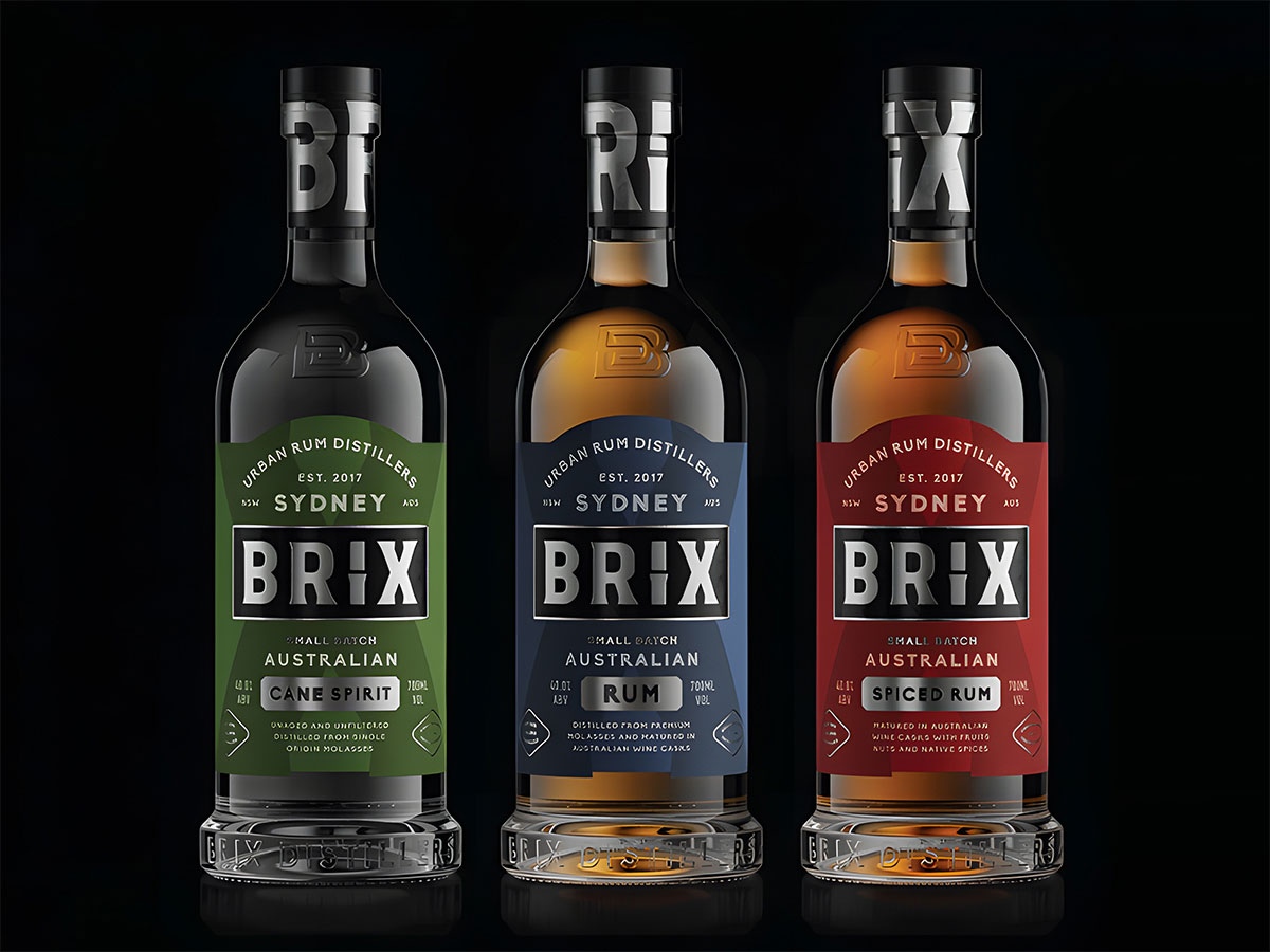 澳大利亚Brix朗姆酒-英伦风情设计