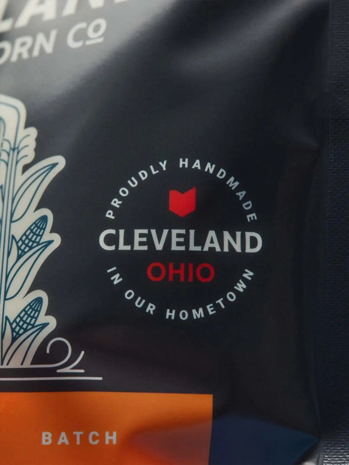 美国Cleveland Carmel Corn爆米花-建筑插画设计