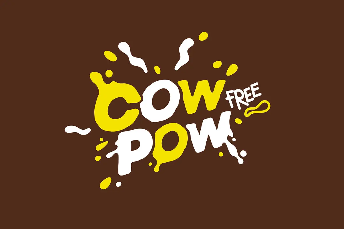 牛奶利乐包包装设计 Cow Pow牛奶包装设计