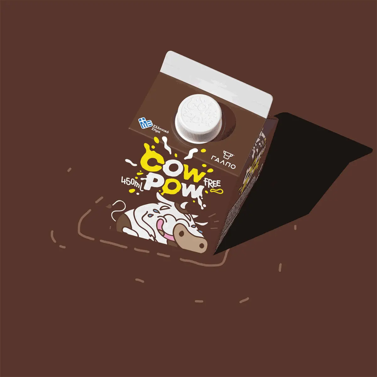 Cow Pow牛奶包装设计