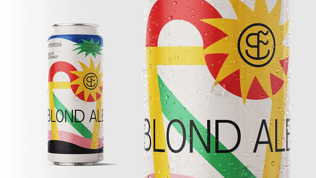 航海抽象画包装设计