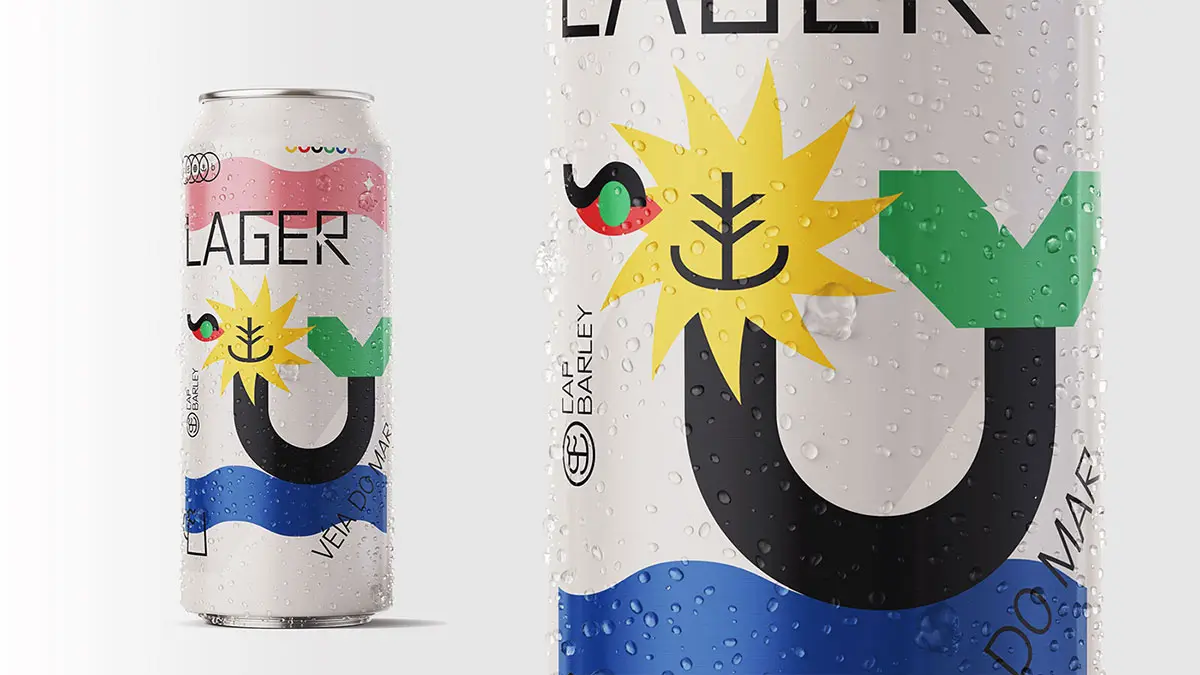 艺术化啤酒包装设计