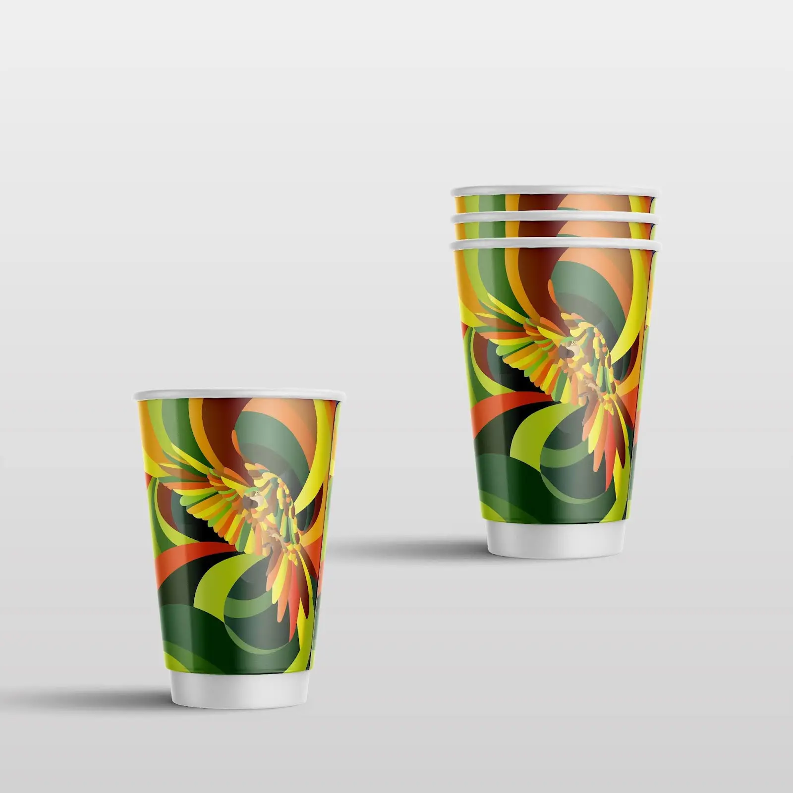 Caribous杯子一次性杯子
