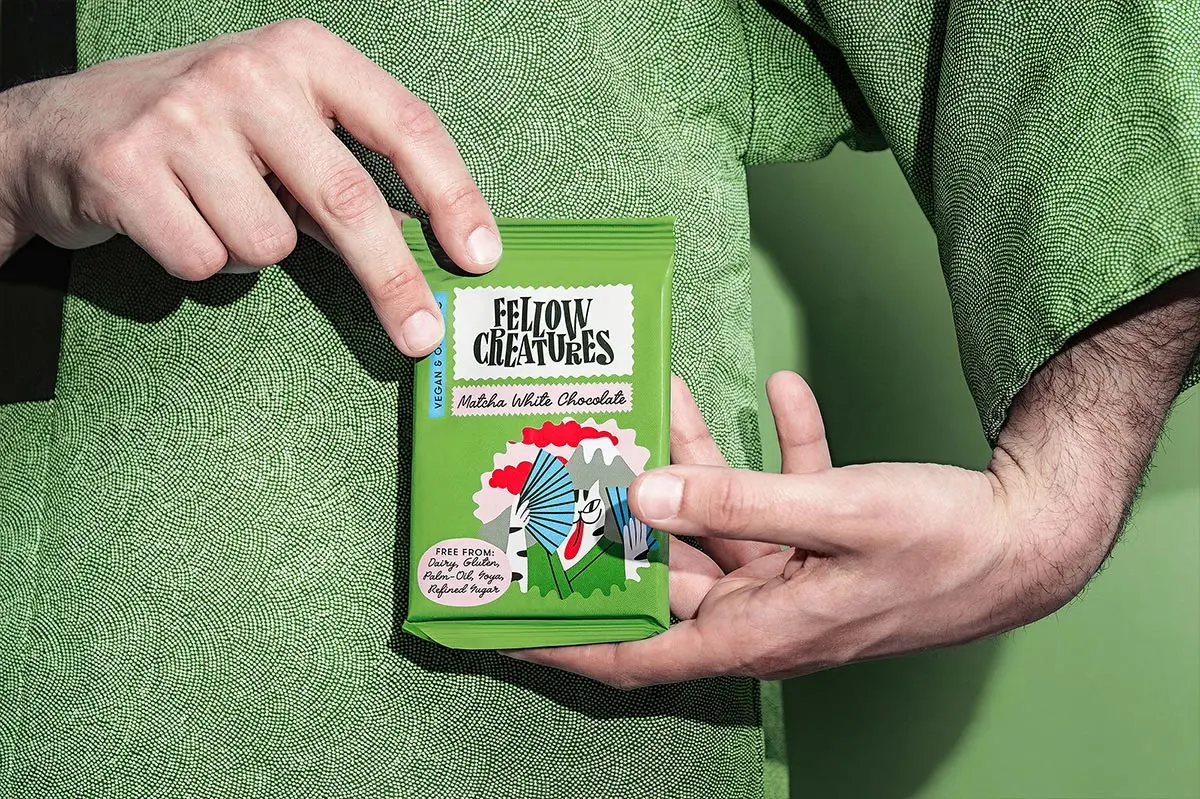 巧克力插画包装