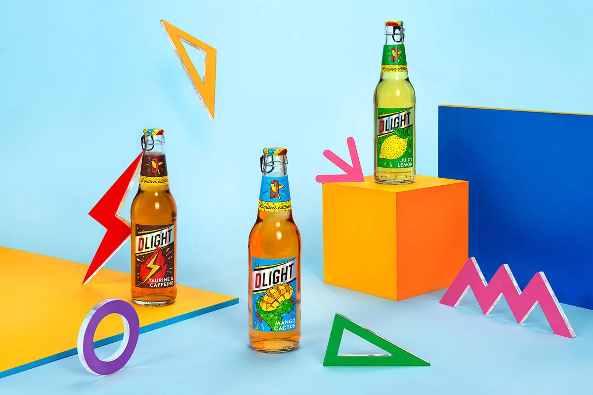 波普艺术饮料包装设计