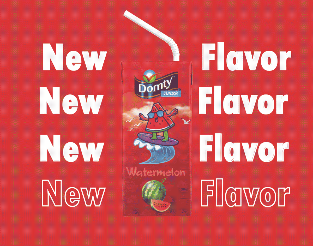 Domty果汁包装设计