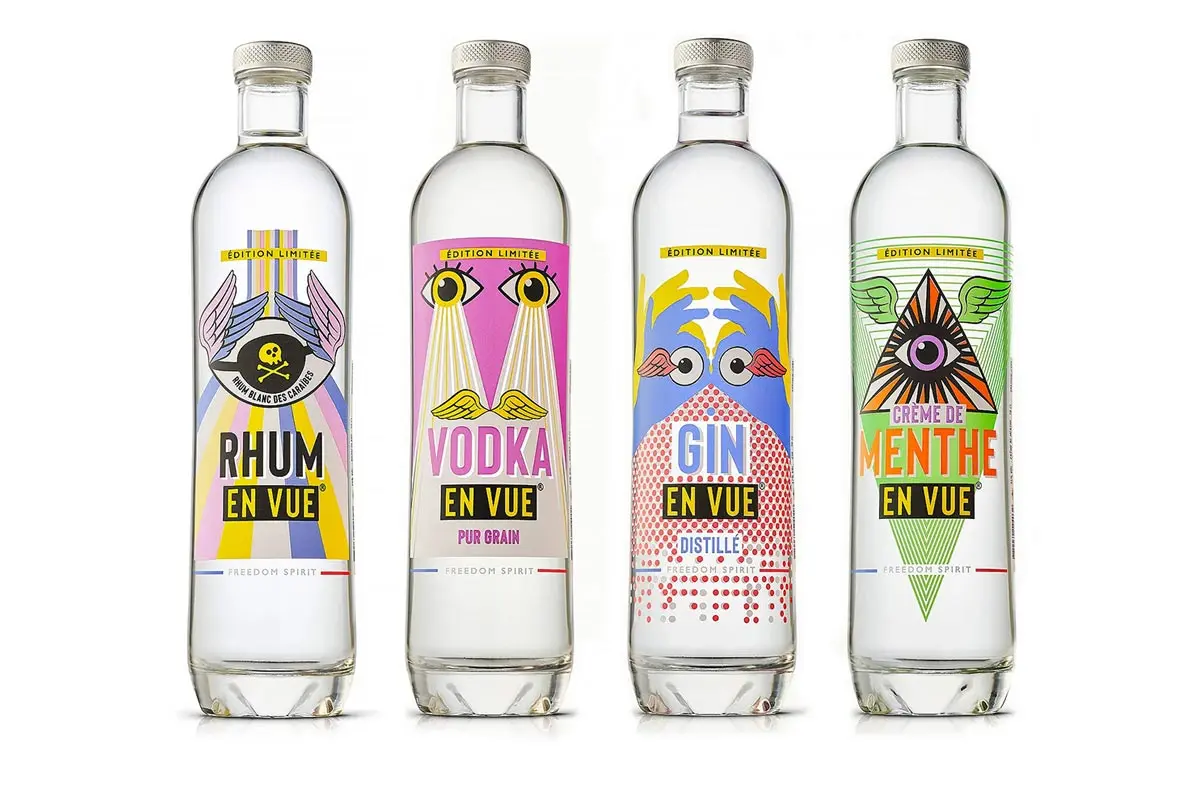 宇宙包装设计 ENVUE矿泉水包装设计