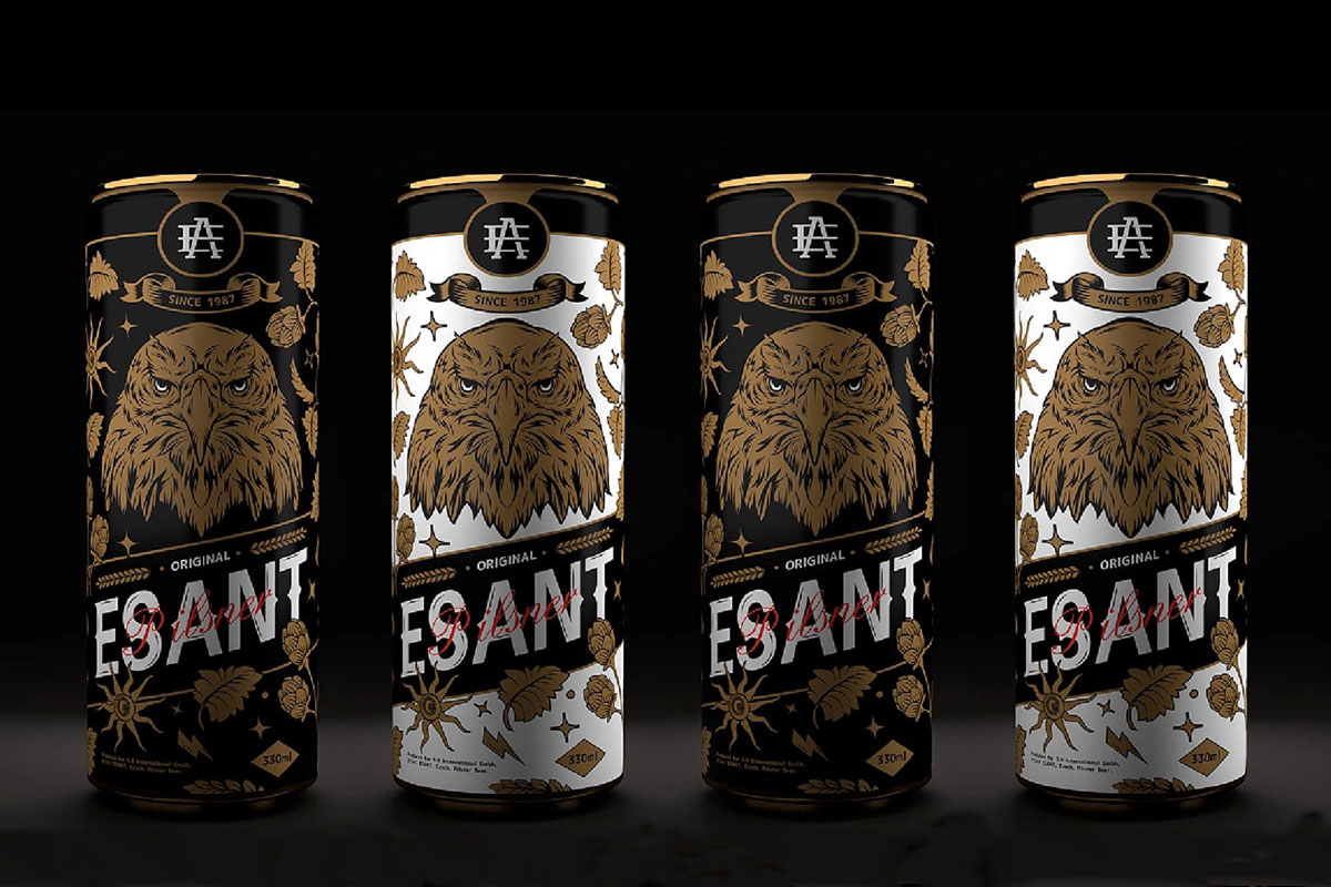 ESANT啤酒包装设计