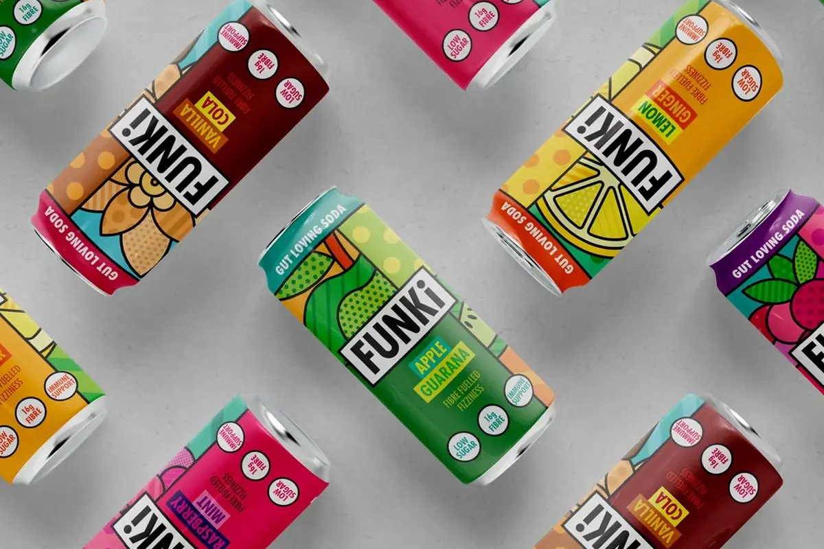 FUNKi苏打水包装设计