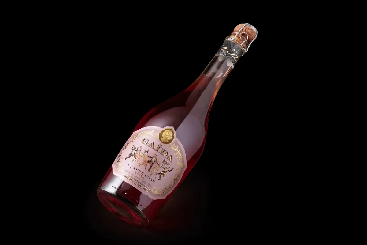 法国GAÏDA起泡酒-歌舞厅插画设计