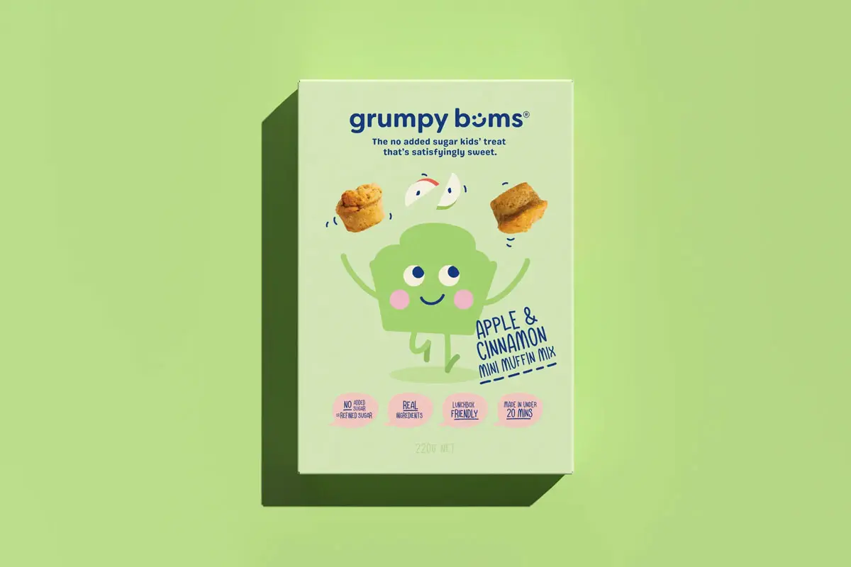 Grumpy Bums糕点包装