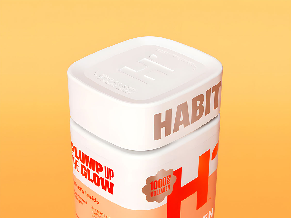 法国HABIT药片-健康色块设计