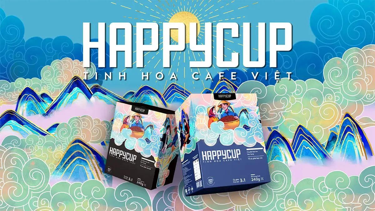 Happy Cup咖啡包装设计