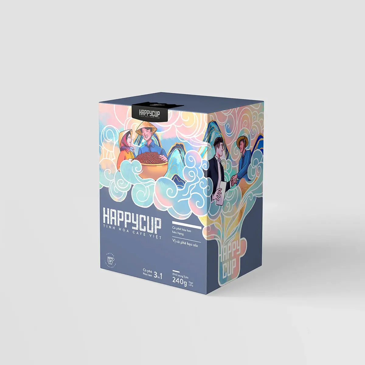 斗笠元素包装设计