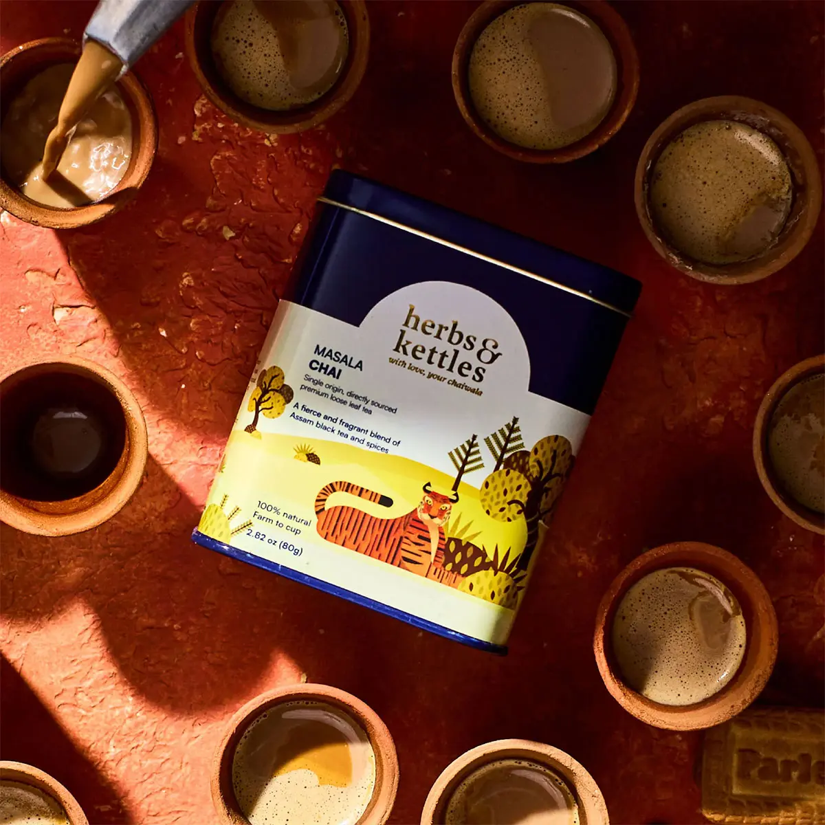 印度野生茶园包装设计