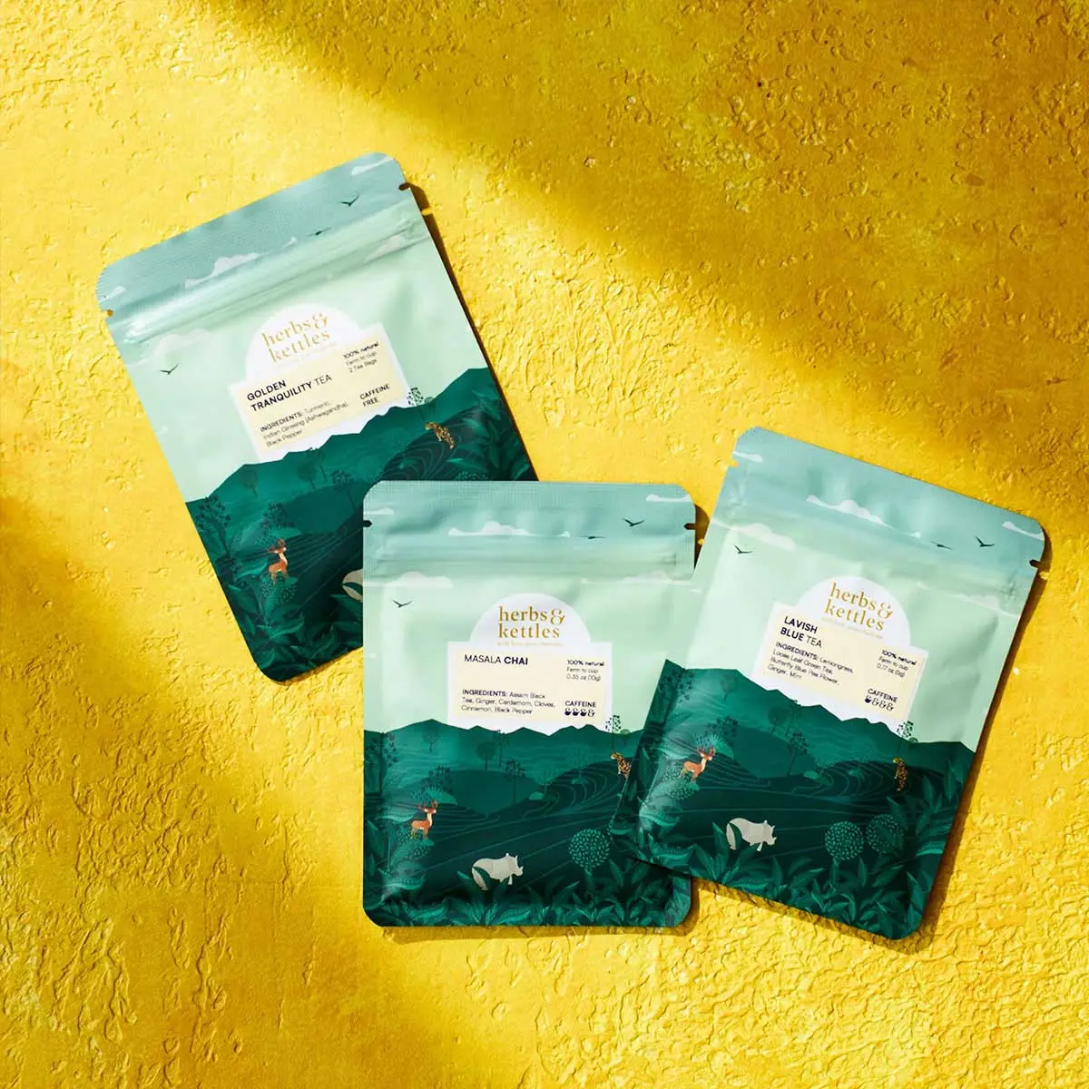 手工采茶包装设计