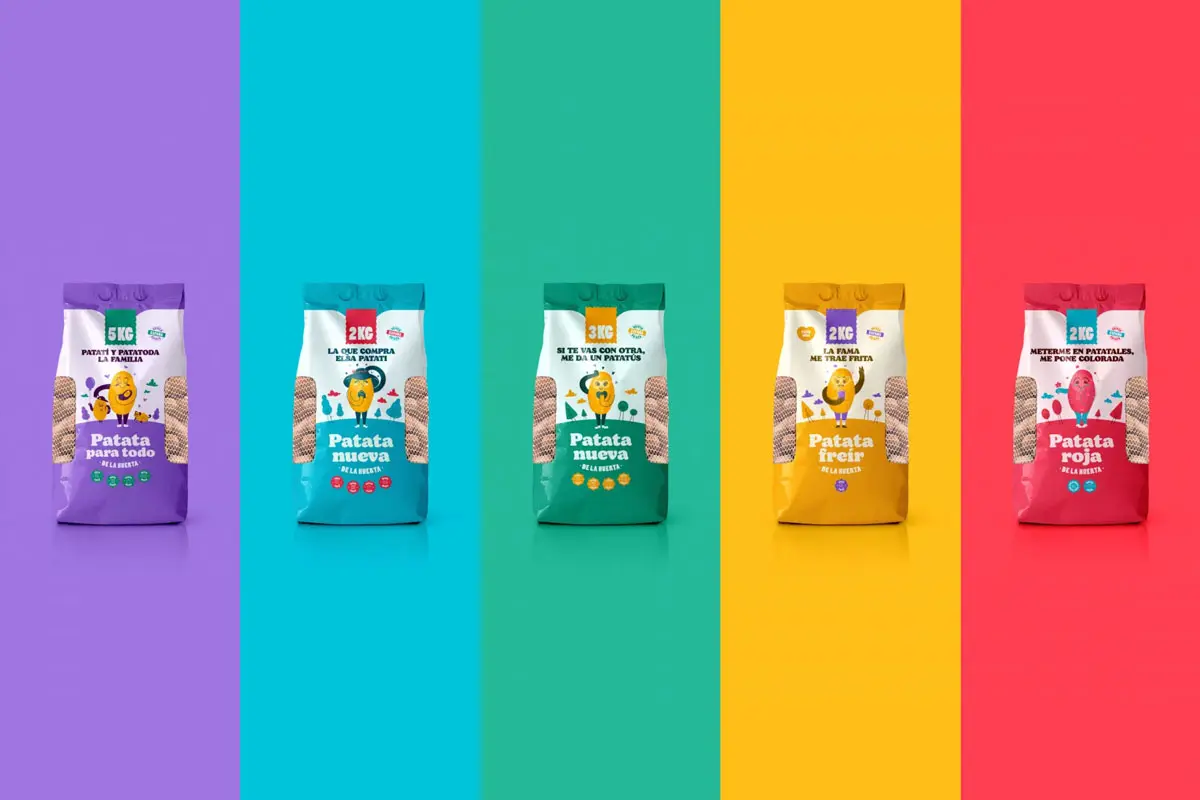 穿芭蕾裙包装设计 LIDL马铃薯包装设计