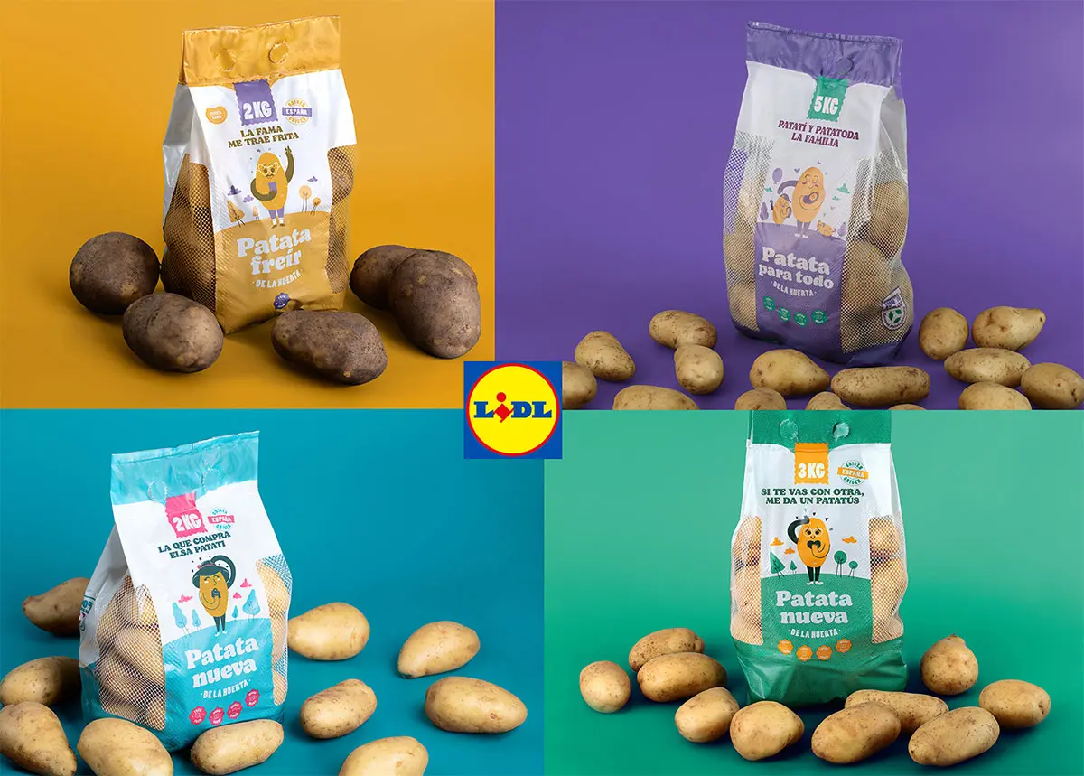 马铃薯角色化包装设计