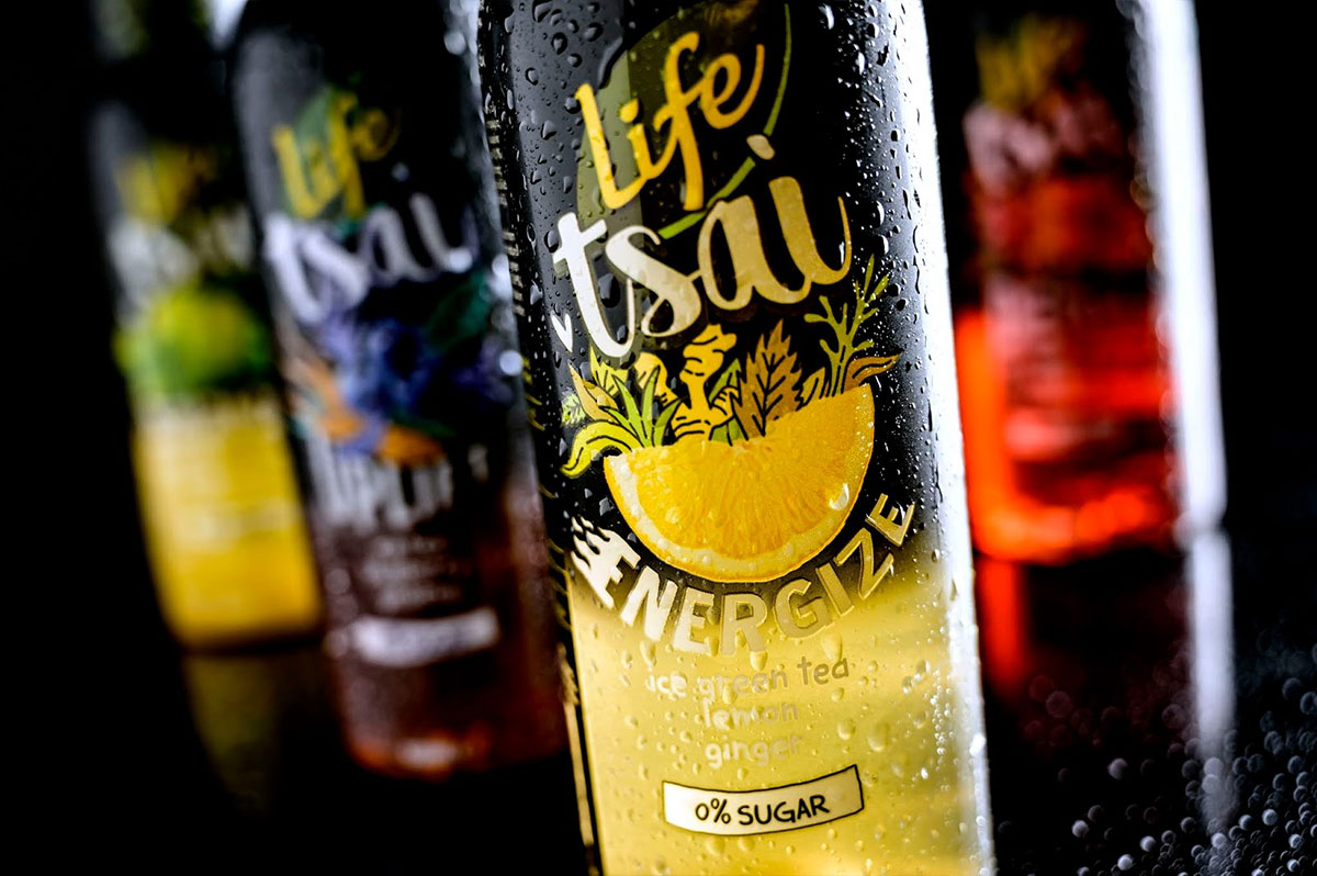 Life Tsai果茶包装瓶设计