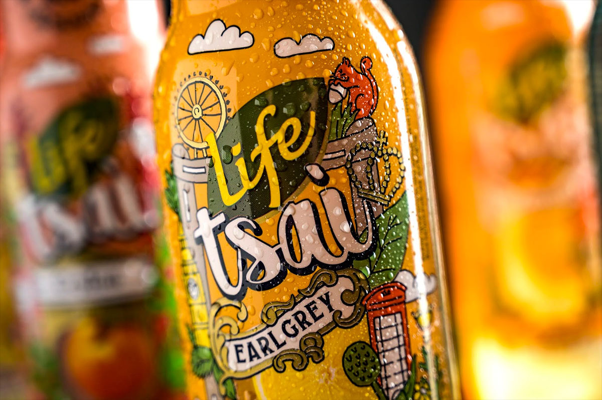 Life Tsai果茶包装瓶设计