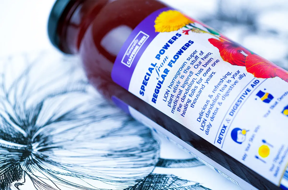 有机茶标签包装设计