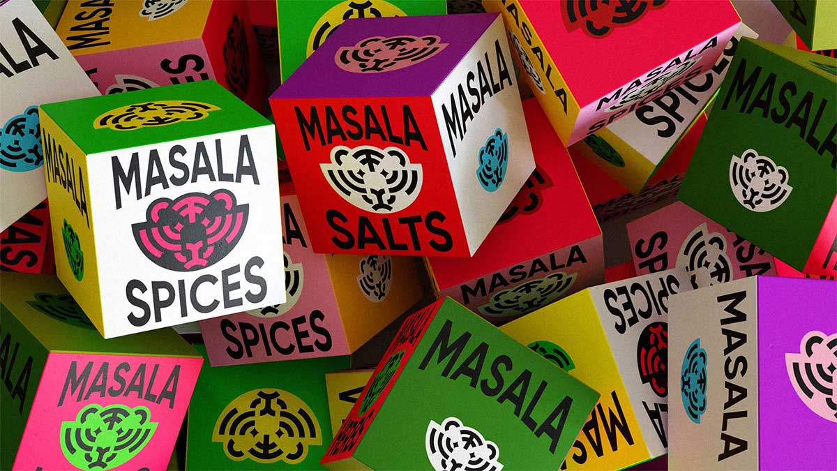 MASALA环保香料标签设计