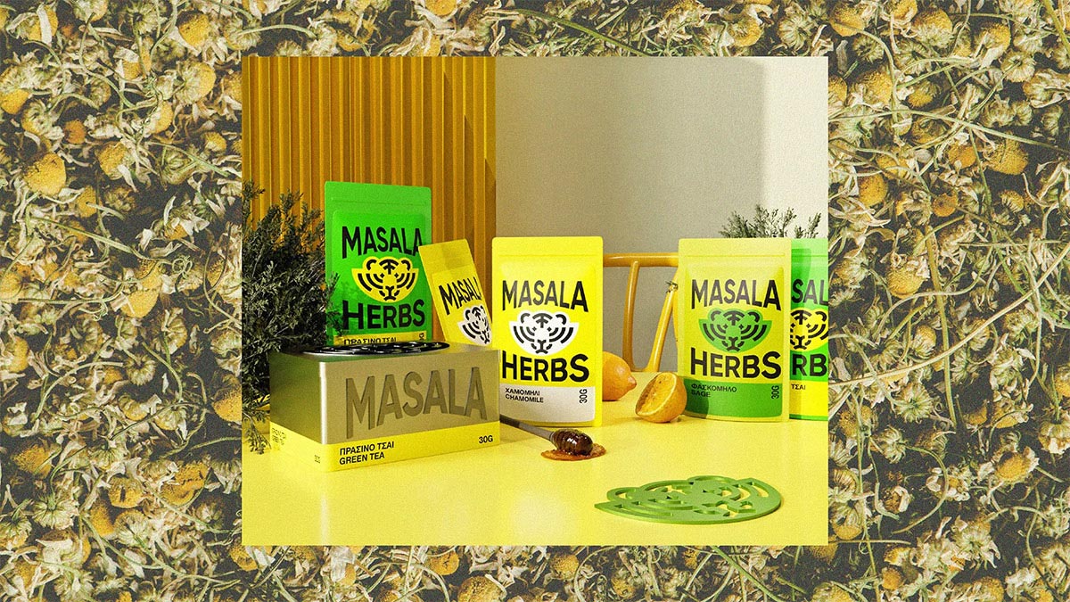 MASALA环保香料标签设计