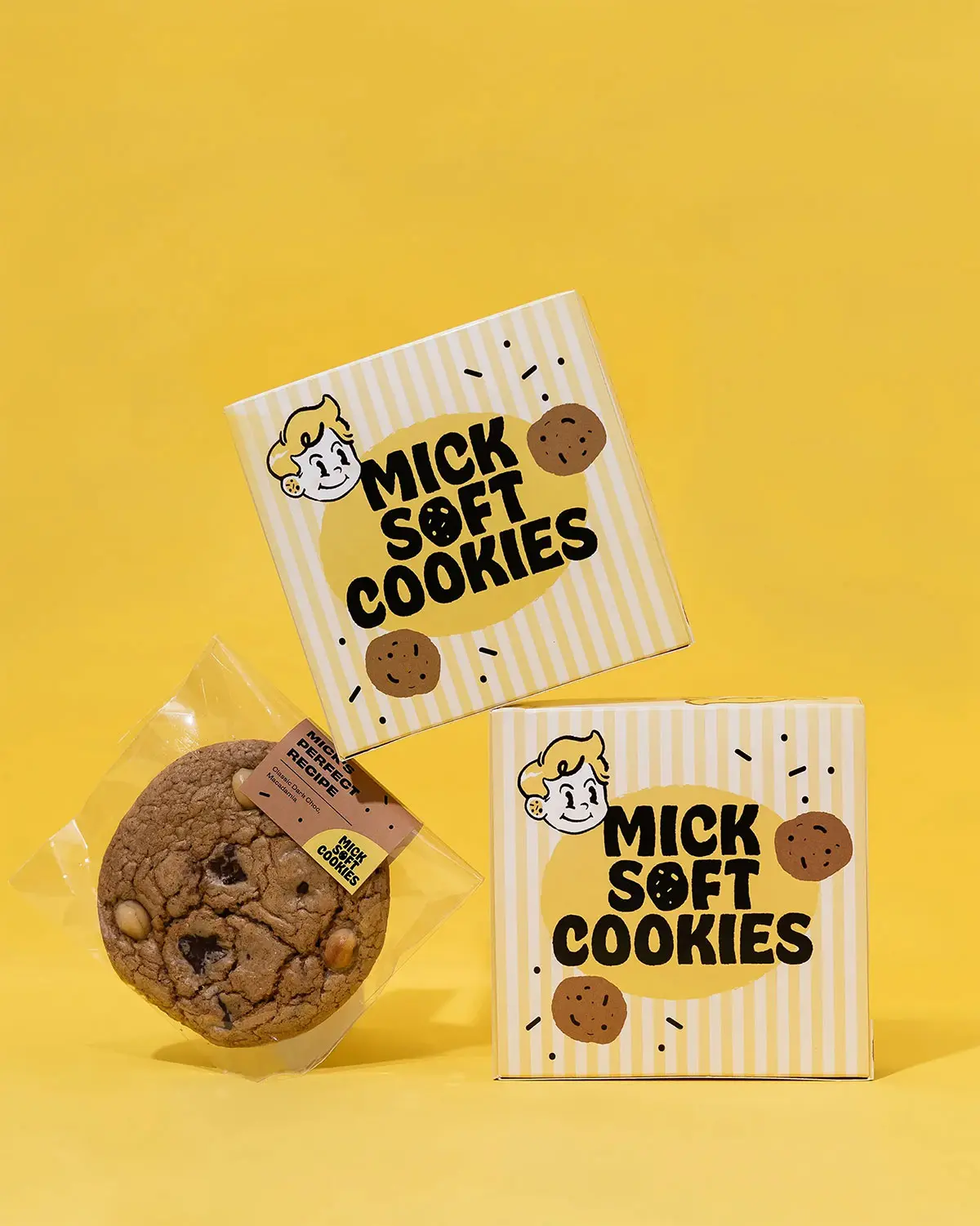 MICK SOFT COOKIES饼干包装设计