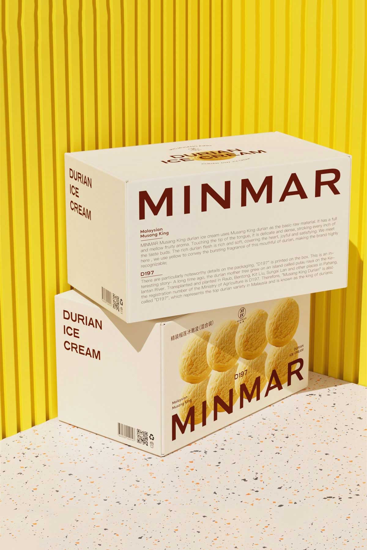 MINMAR冰激凌包装图片