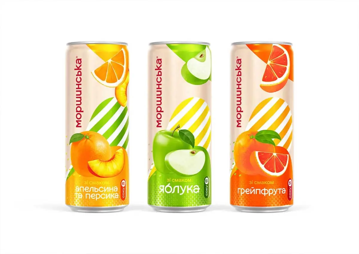 MORSHYNSKA饮料包装设计