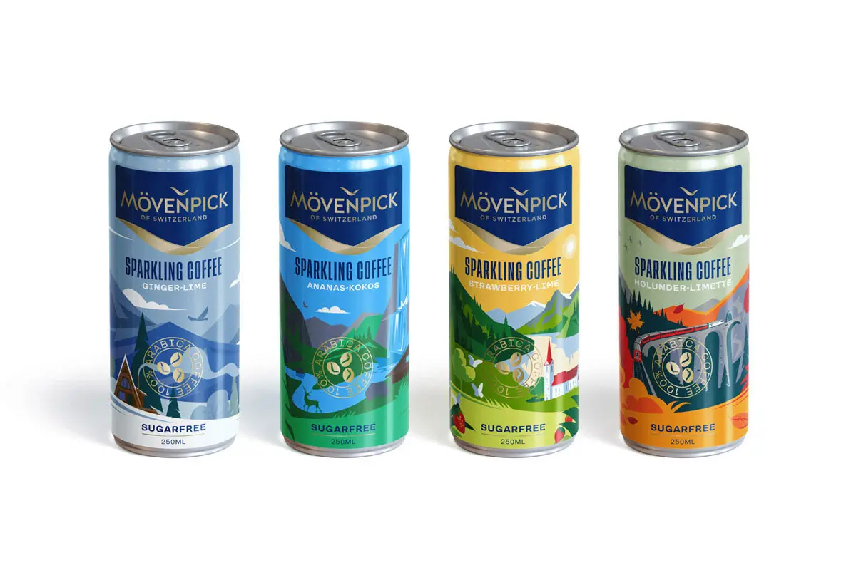 四季插画包装设计