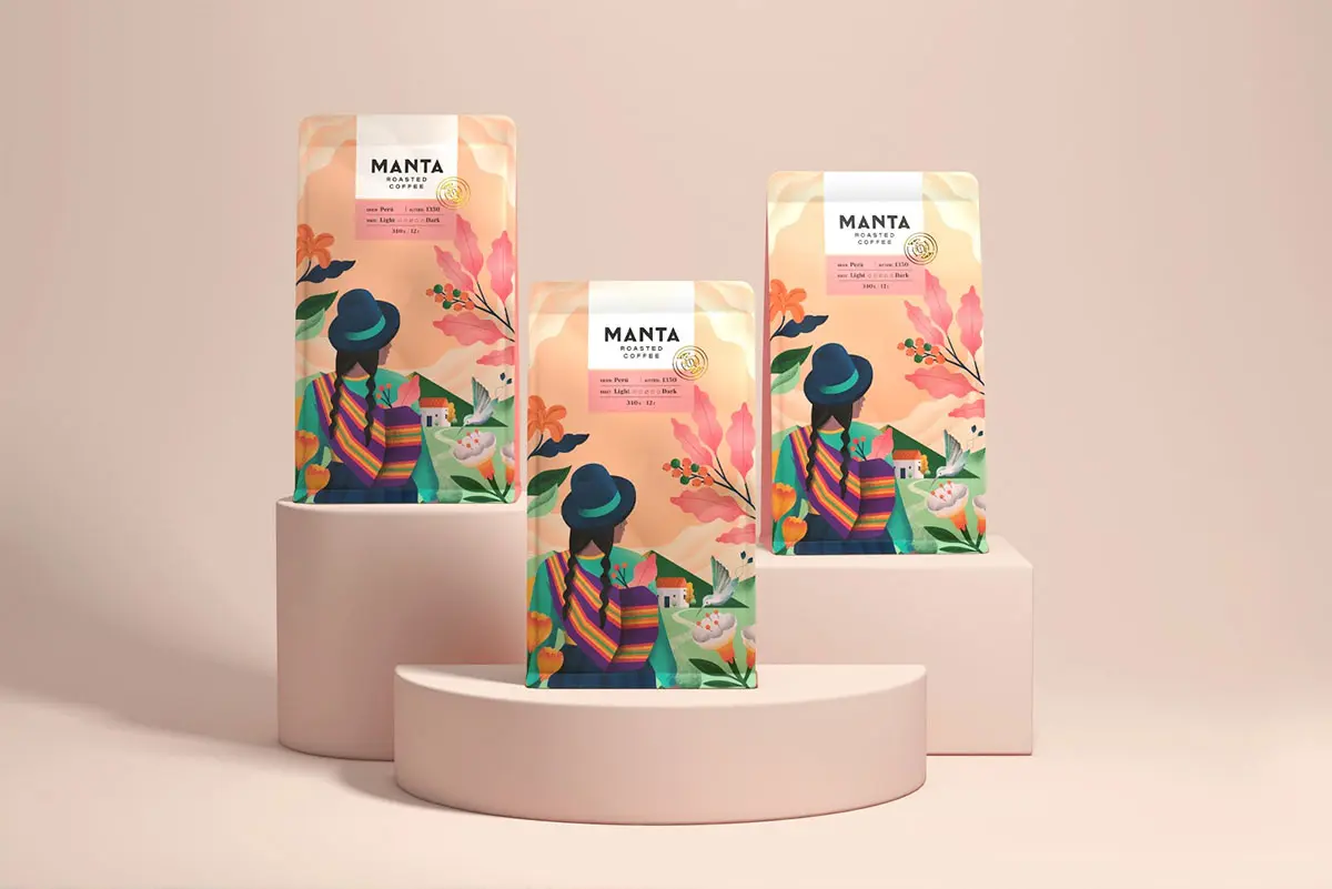 Manta Coffee咖啡包装
