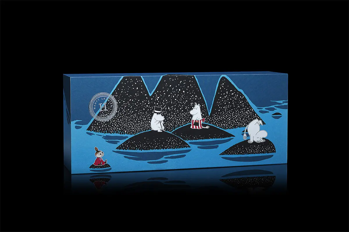 瑞典可爱的Moomin糖果包装包装设计