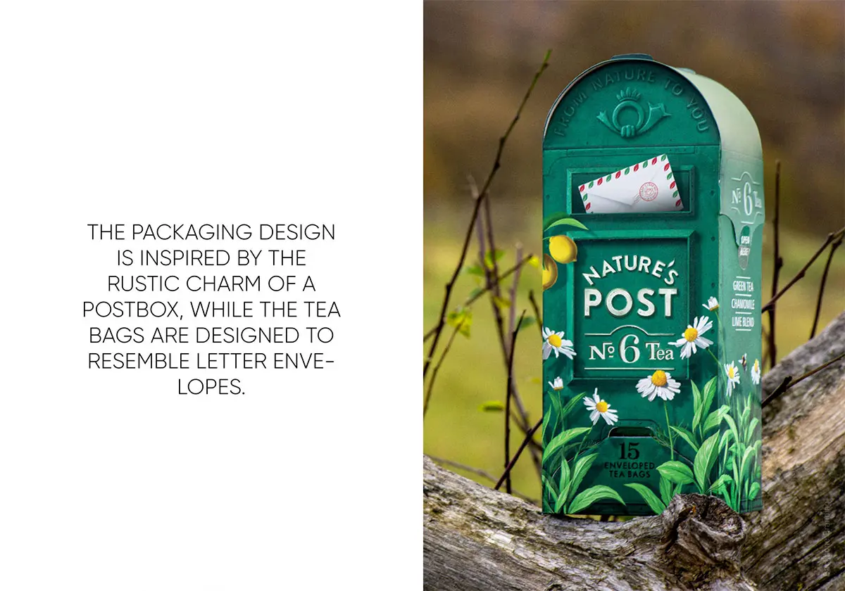 可持续茶叶礼盒标志设计