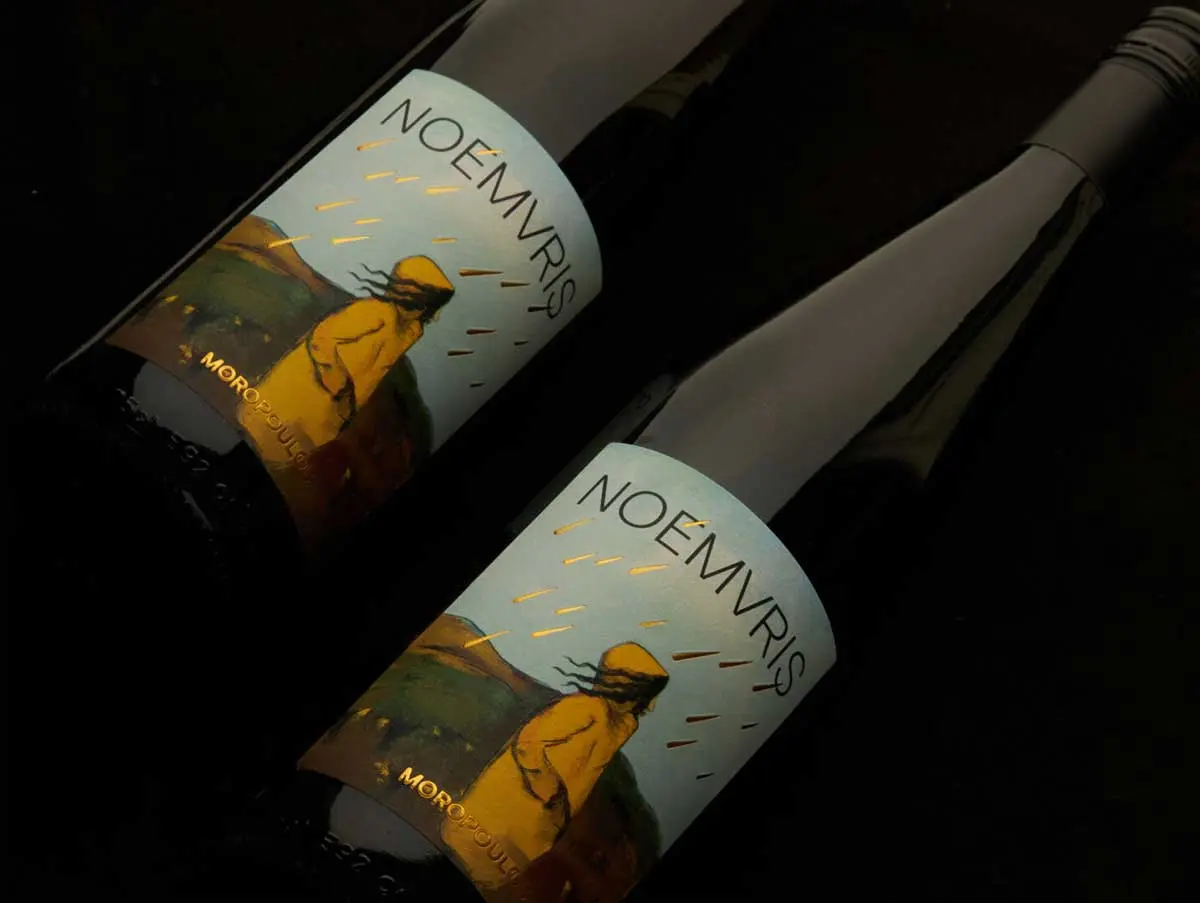 雨衣小女孩插画标签设计