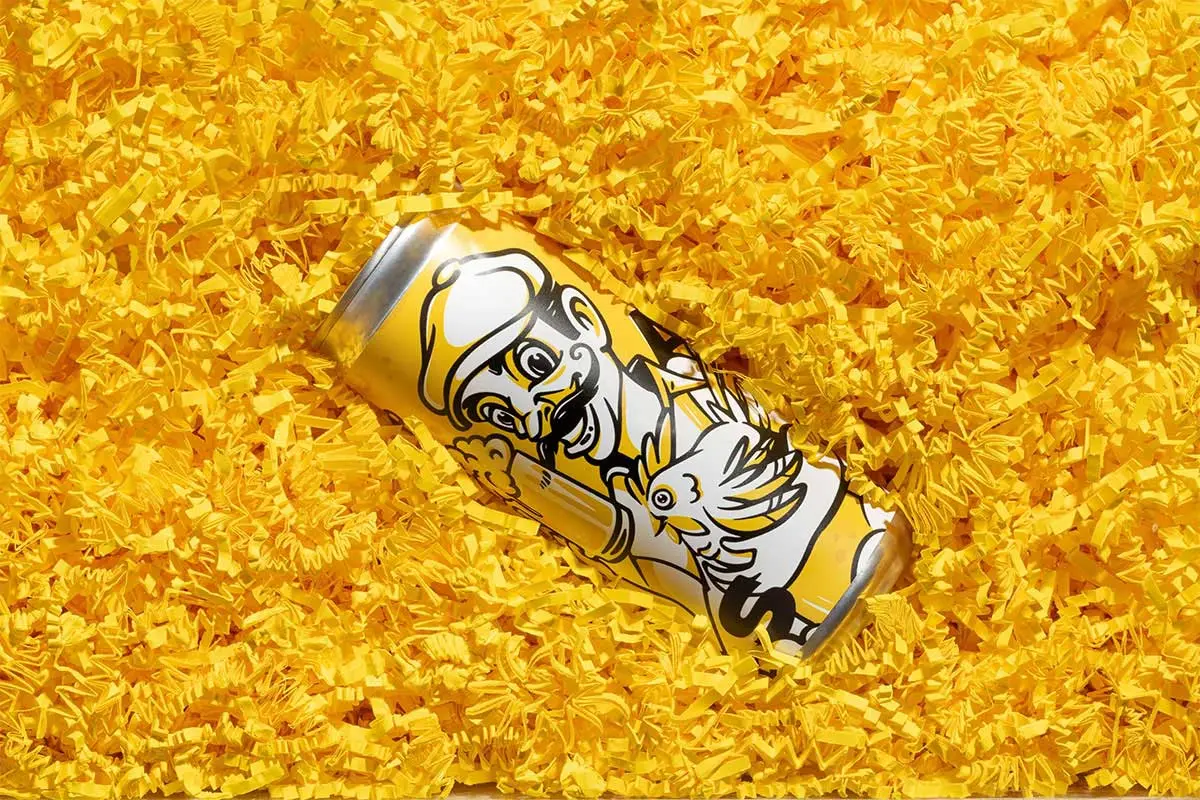 意大利PAESANO啤酒-卡通人物插画设计