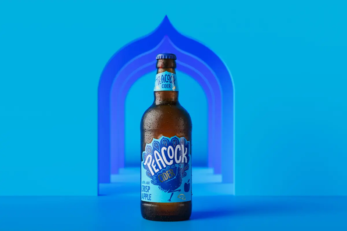 PEACOCK苹果酒包装设计
