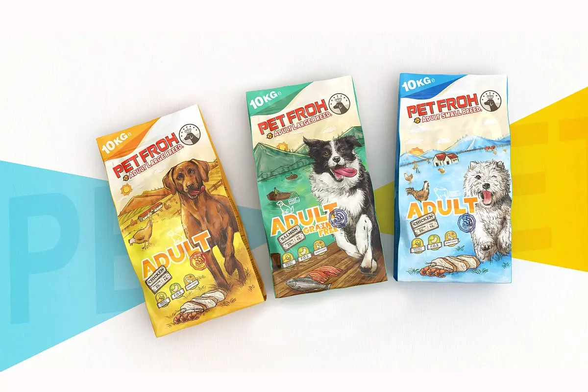 PETFROH宠物食品包装设计