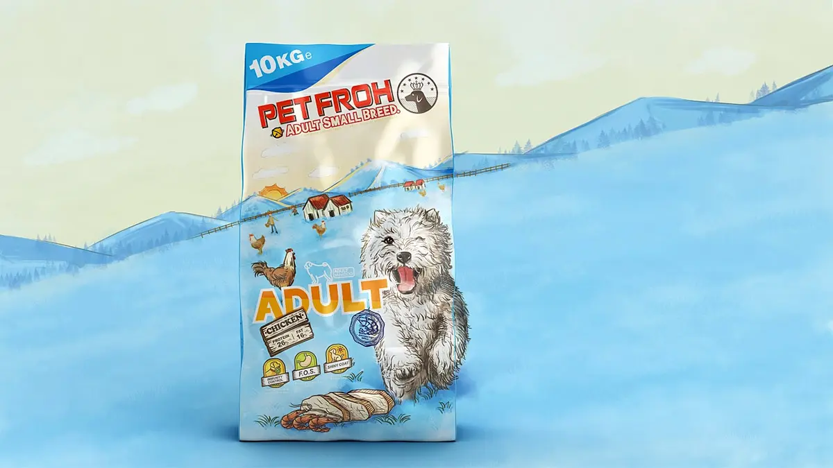 犬种定制粮包装设计