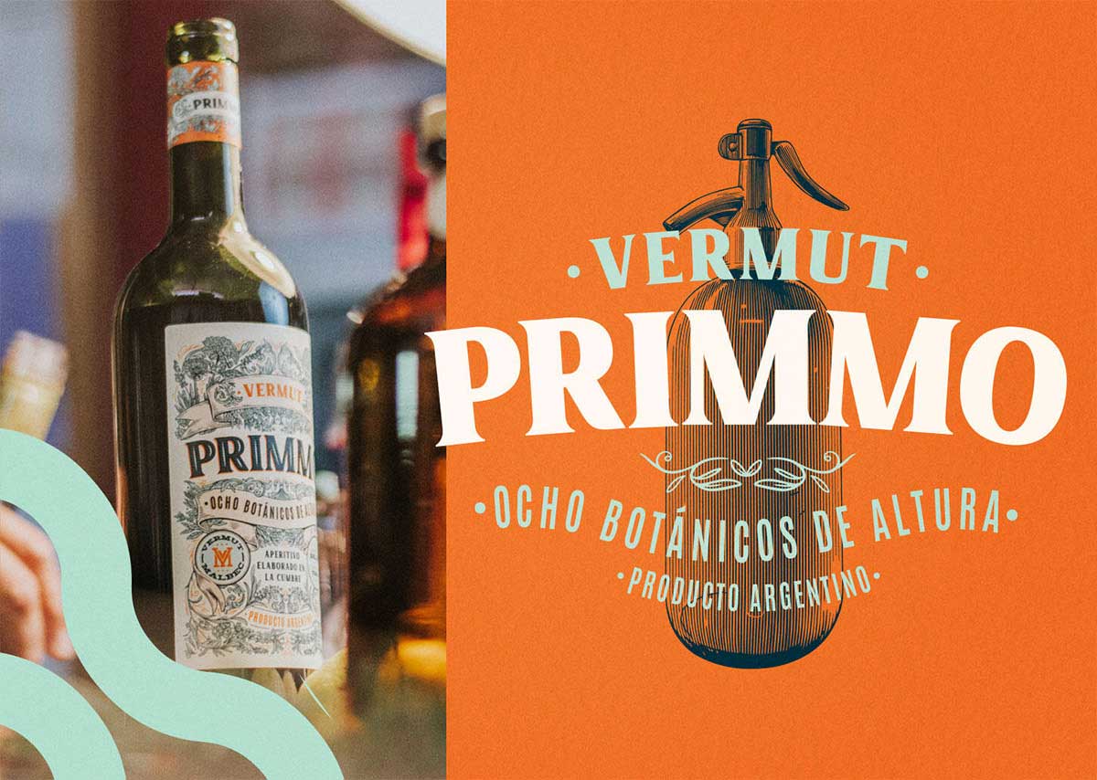 Primmo葡萄酒包装设计、苦艾酒包装设计