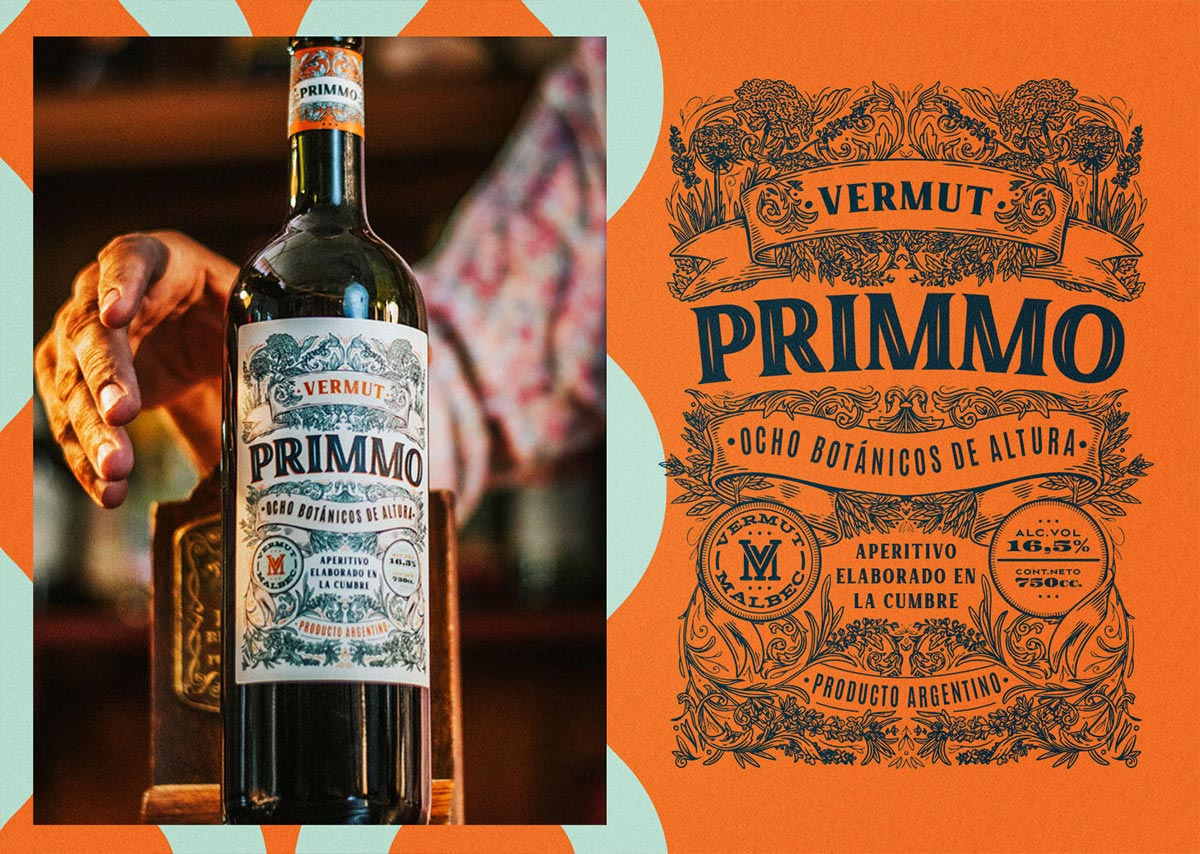 Primmo葡萄酒包装设计、苦艾酒包装设计