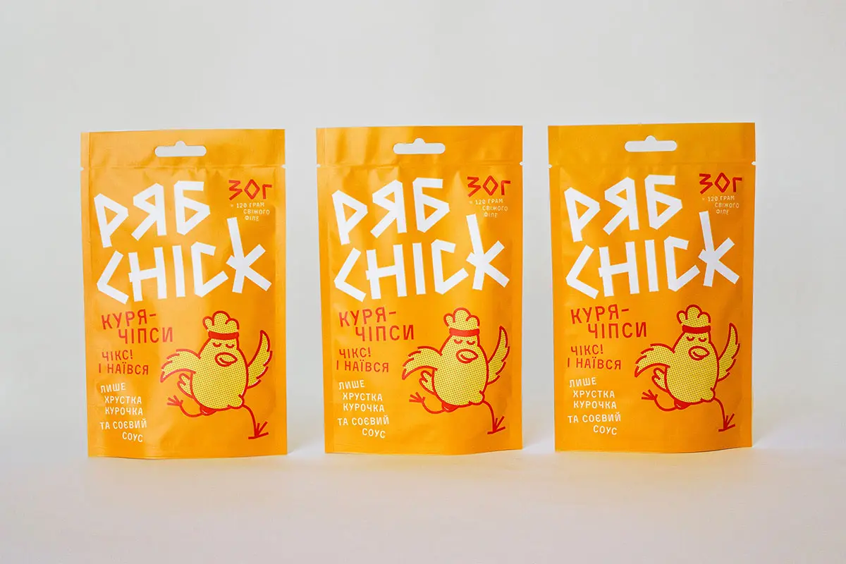 Ryabchick零食标签设计