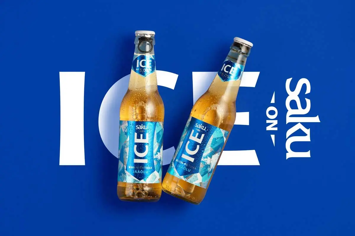 SAKU ICE啤酒包装设计