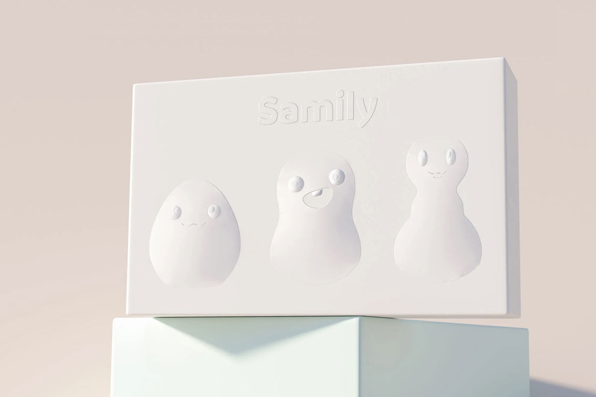 SAMILY儿童沐浴露瓶包装设计