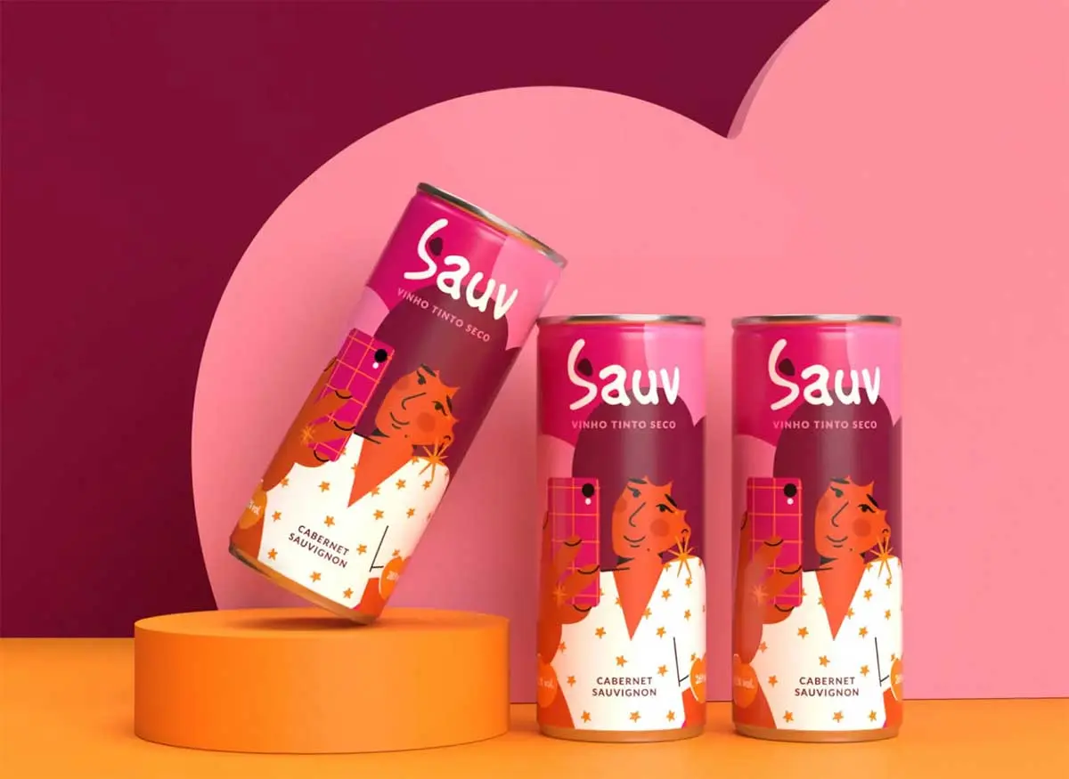 拍立得插画包装设计